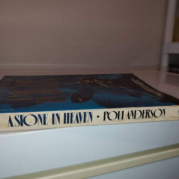 1979 Book: A Stone in Heaven By Poul Anderson-1st Edition-SC-AS IS - Picture 11 of 12